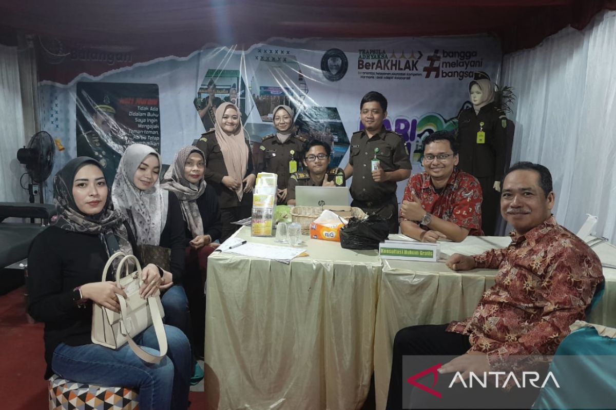 Kejari Balangan buka pelayanan hukum gratis di Expo Balangan