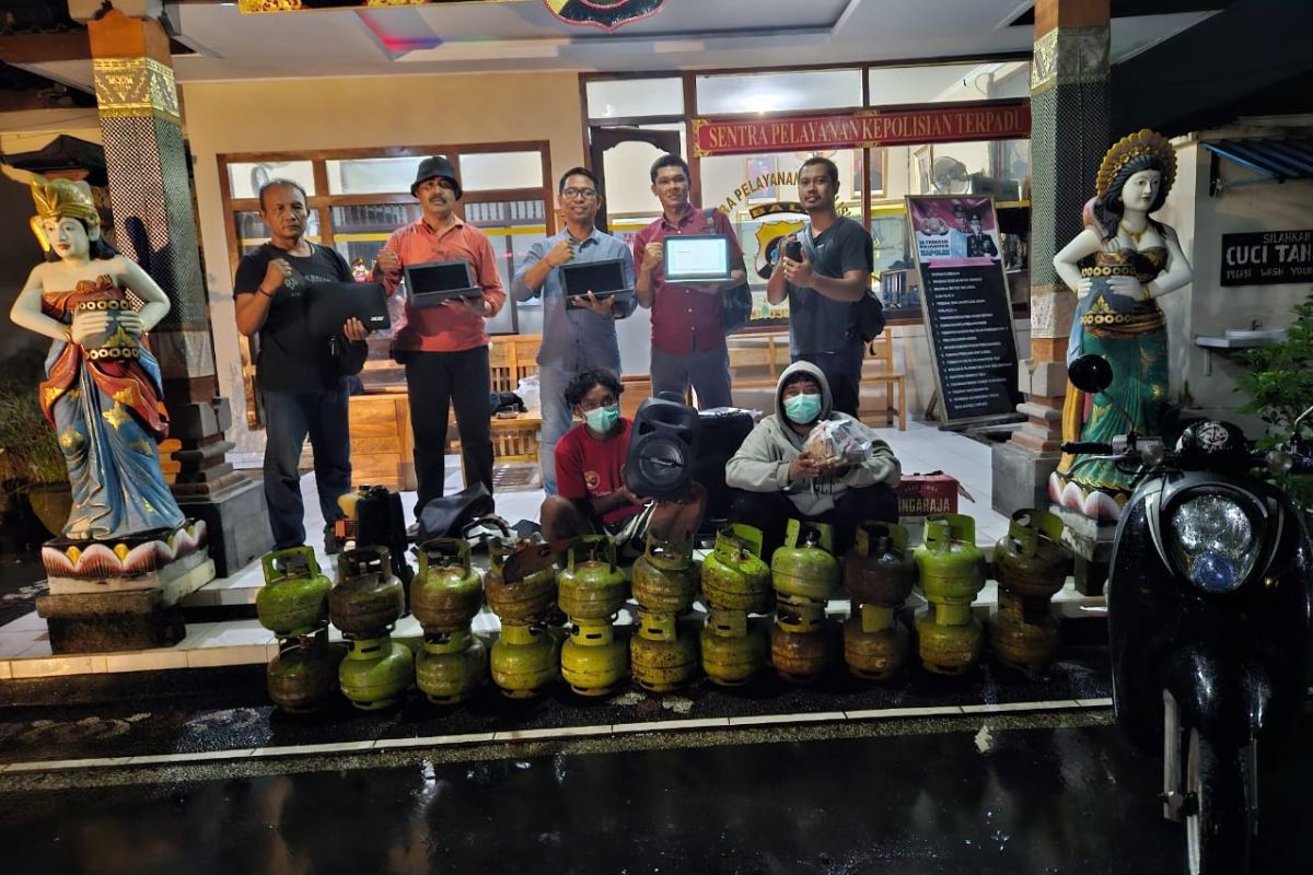 Polisi tangkap pelaku pencurian beraksi di 11 TKP di Bali