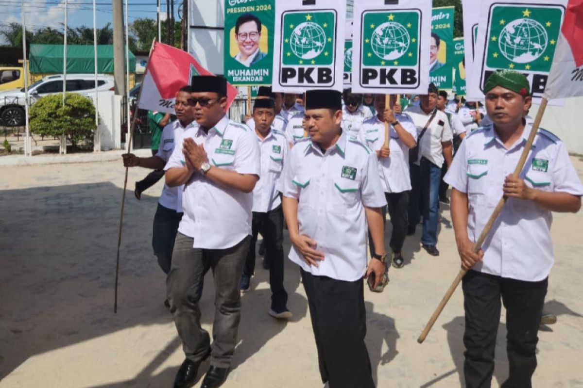 Daftarkan 50 bacaleg, PKB Lampung Tengah target 10 kursi DPRD