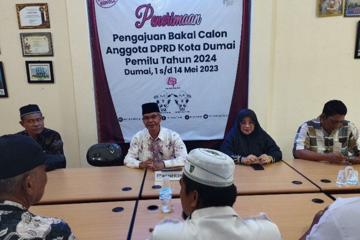 Jelang ditutup besok, Parpol mulai ramai daftar Bacaleg ke KPU Dumai