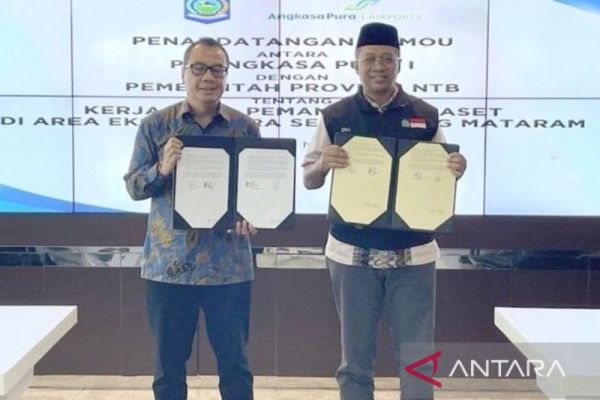 Pemprov NTB-Angkasa Pura kerja sama pemanfaatan eks Bandara Selaparang Lombok