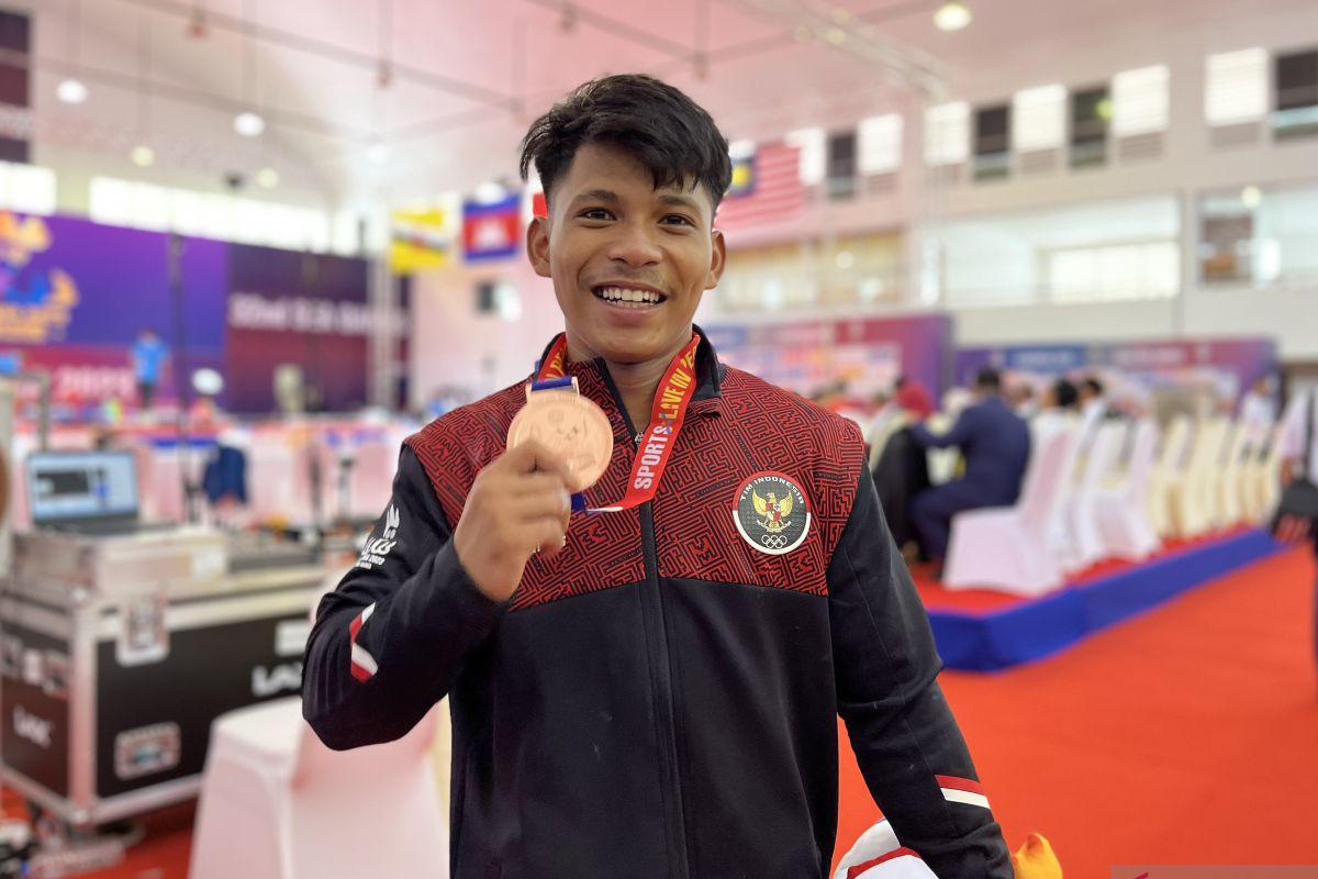 Muhammad Husni tandai debut di SEA Games dengan perunggu