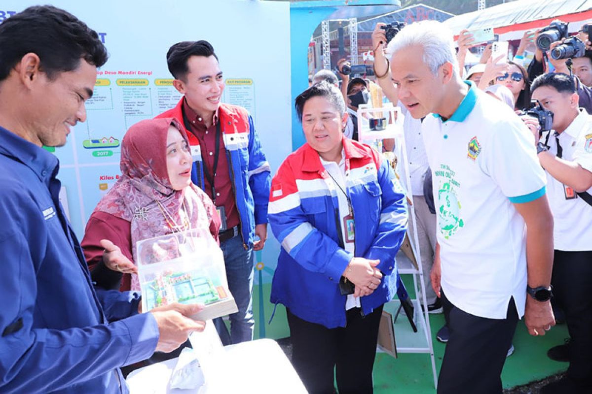 Gubernur Jateng apresiasi dua program EBT binaan Kilang Cilacap