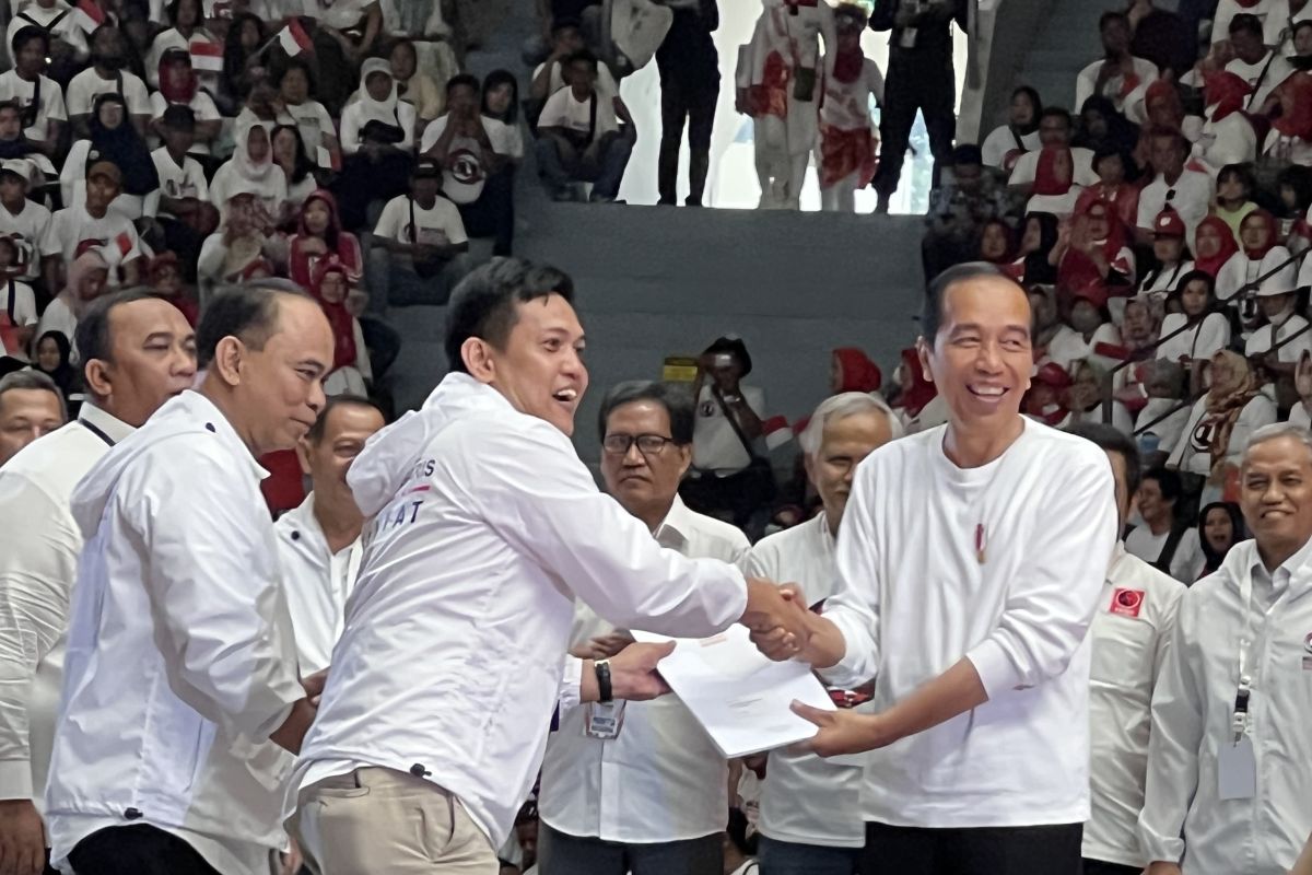 Panitia Musra Relawan Jokowi serahkan nama capres dan cawapres ke Joko Widodo