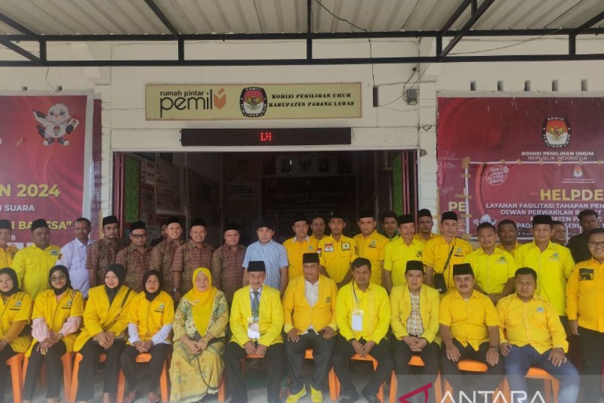 TSO daftar bacaleg Partai Golkar Palas ke KPU