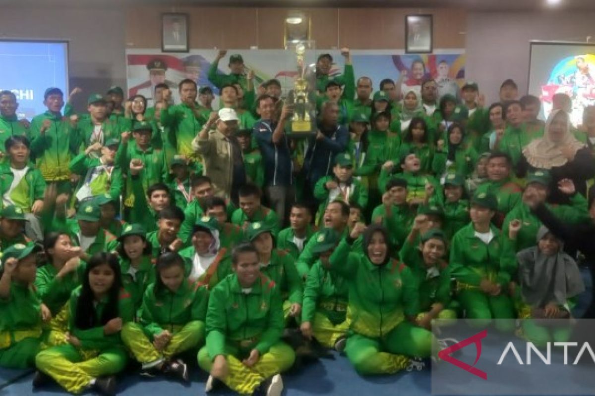 NPC Kota Medan juara umum ajang Peparprov Sumut II