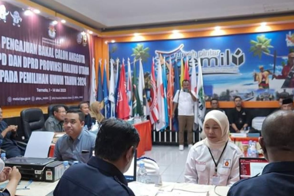 KPU sebut baru 11 parpol daftar di Maluku Utara
