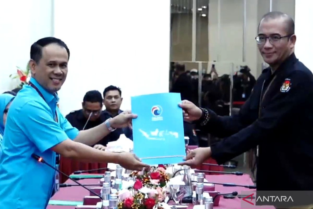 KPU RI terima pendaftaran 481 bakal caleg DPR dari Partai Gelora