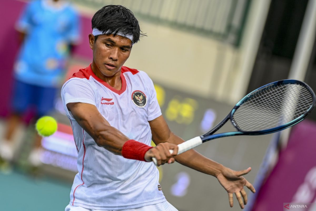 Rifqi Fitriadi maju ke semifinal tunggal Harum Energy Tennis Seri II