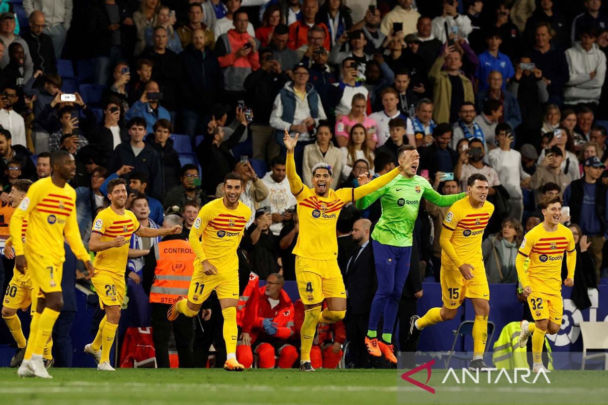 Penalti Gundogan bawa Barcelona menang dramatis 2-1 atas Las Palmas