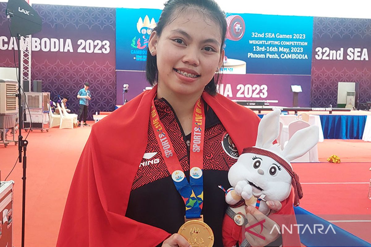 Lifter Tsabhita raih emas kelas 64kg usai kalahkan wakil Vietnam