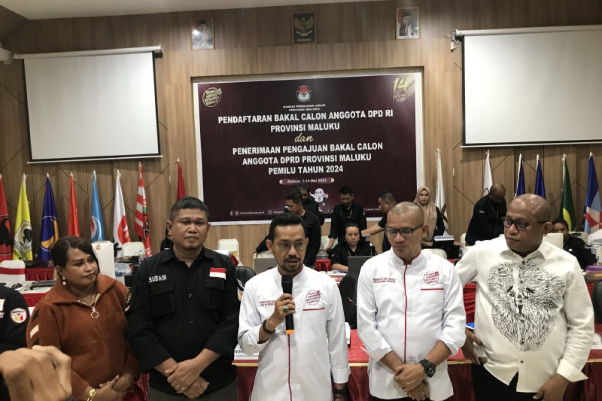 Hari terakhir  KPU Maluku terima 10 parpol daftarkan bakal caleg