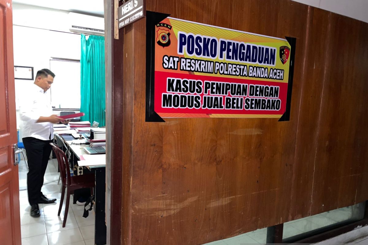 Tersangka penipuan sembako murah Rp2 miliar ditangkap Polresta Banda Aceh