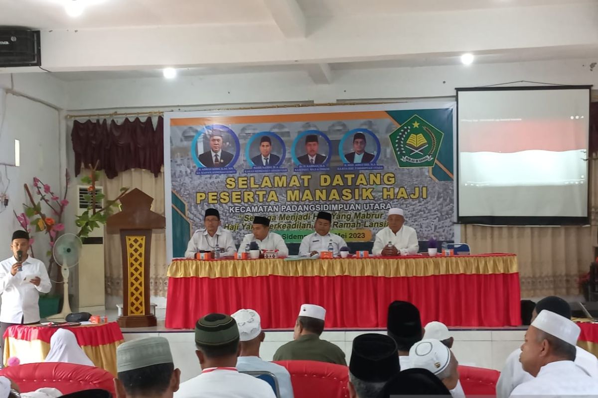 JCH Padang Sidempuan Utara ikuti manasik haji