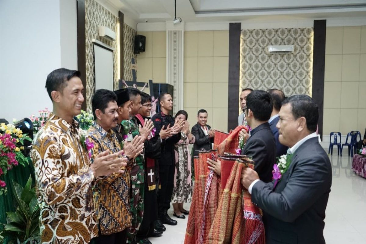 Pj Wali Kota Tebing Tinggi berpesan jaga persatuan pada perayaan Paskah Oikoumene