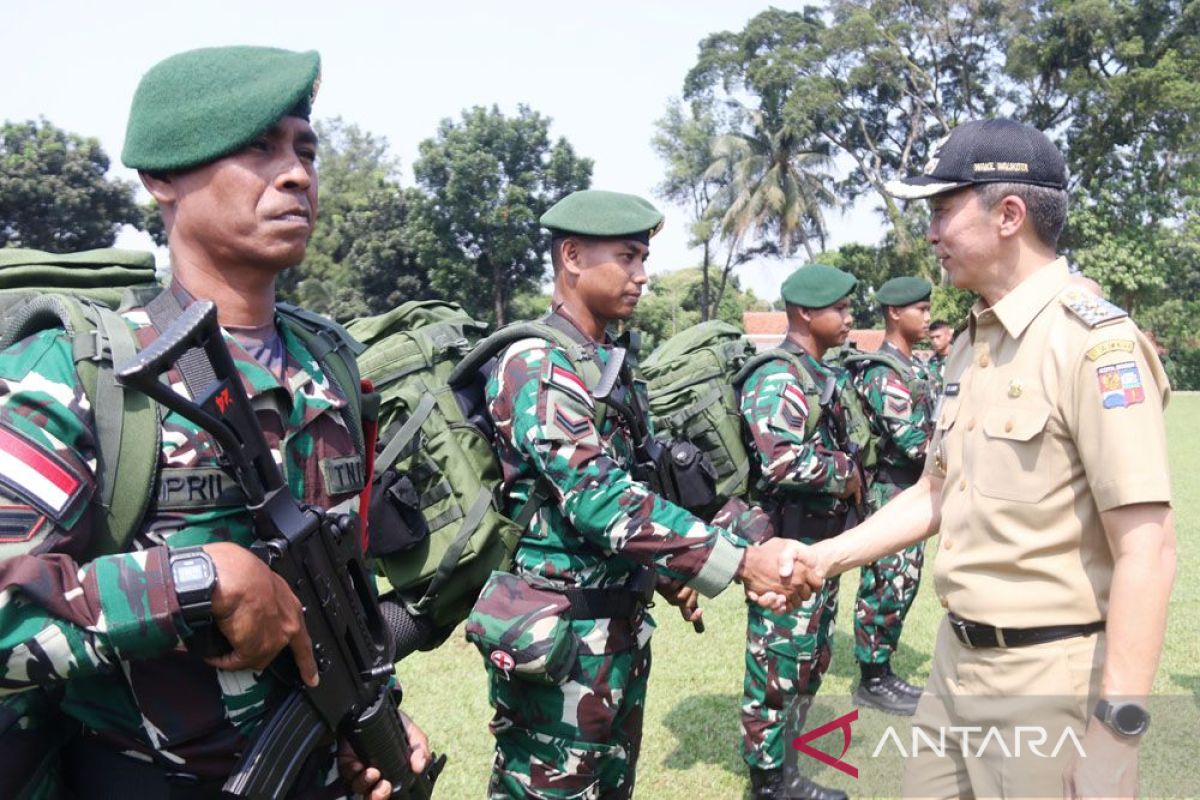 Dedie Rachim lepas 350 prajurit TNI ke perbatasan RI-Malaysia