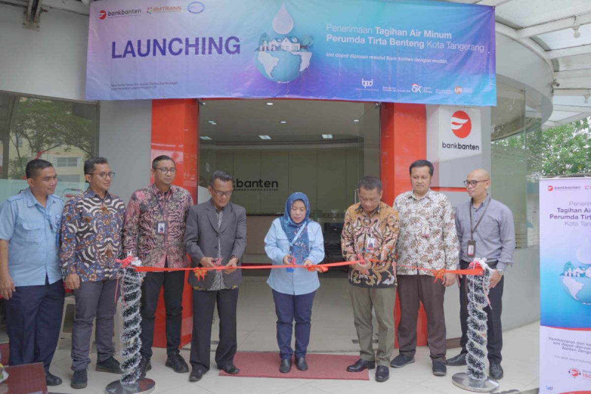 Perumda Tirta Benteng Gandeng Bank Banten Layani Pembayaran PDAM Kota Tangerang