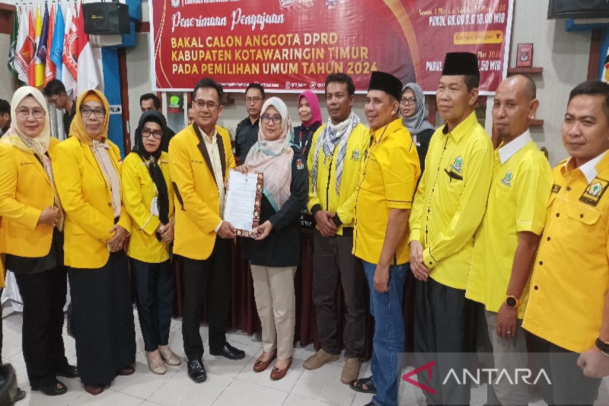 Pasang target realistis, Golkar optimistis raih 10 kursi DPRD Kotim