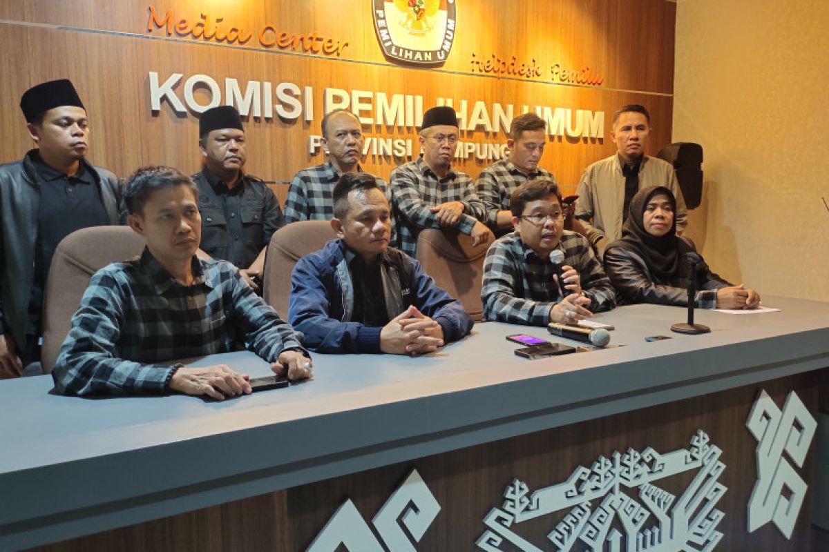 Lima parpol di Lampung ajukan bakal caleg di bawah kuota 85 kursi