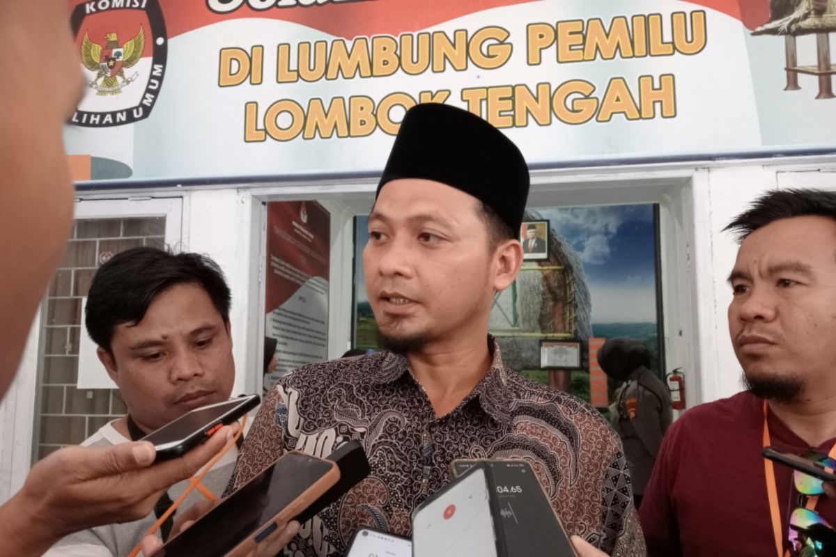 18 parpol Pemilu 2024 telah mendaftar di KPU Lombok Tengah