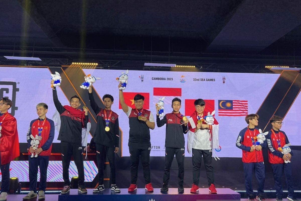 SEA Games - Timnas PUBG Mobile raih medali emas