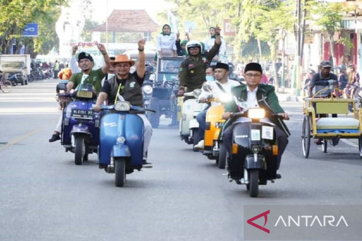 Polres Pamekasan sanksi bakal caleg PKB konvoi tanpa helm