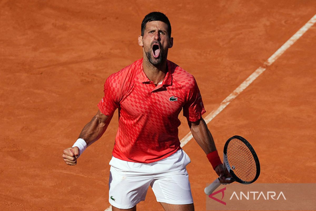 Djokovic dan Swiatek melaju ke babak 16 besar Italian Open