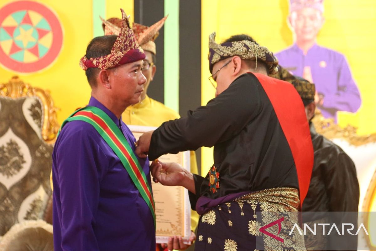 Sultan Palembang Darussalam berikan gelar kebangsawanan Bupati Bangka
