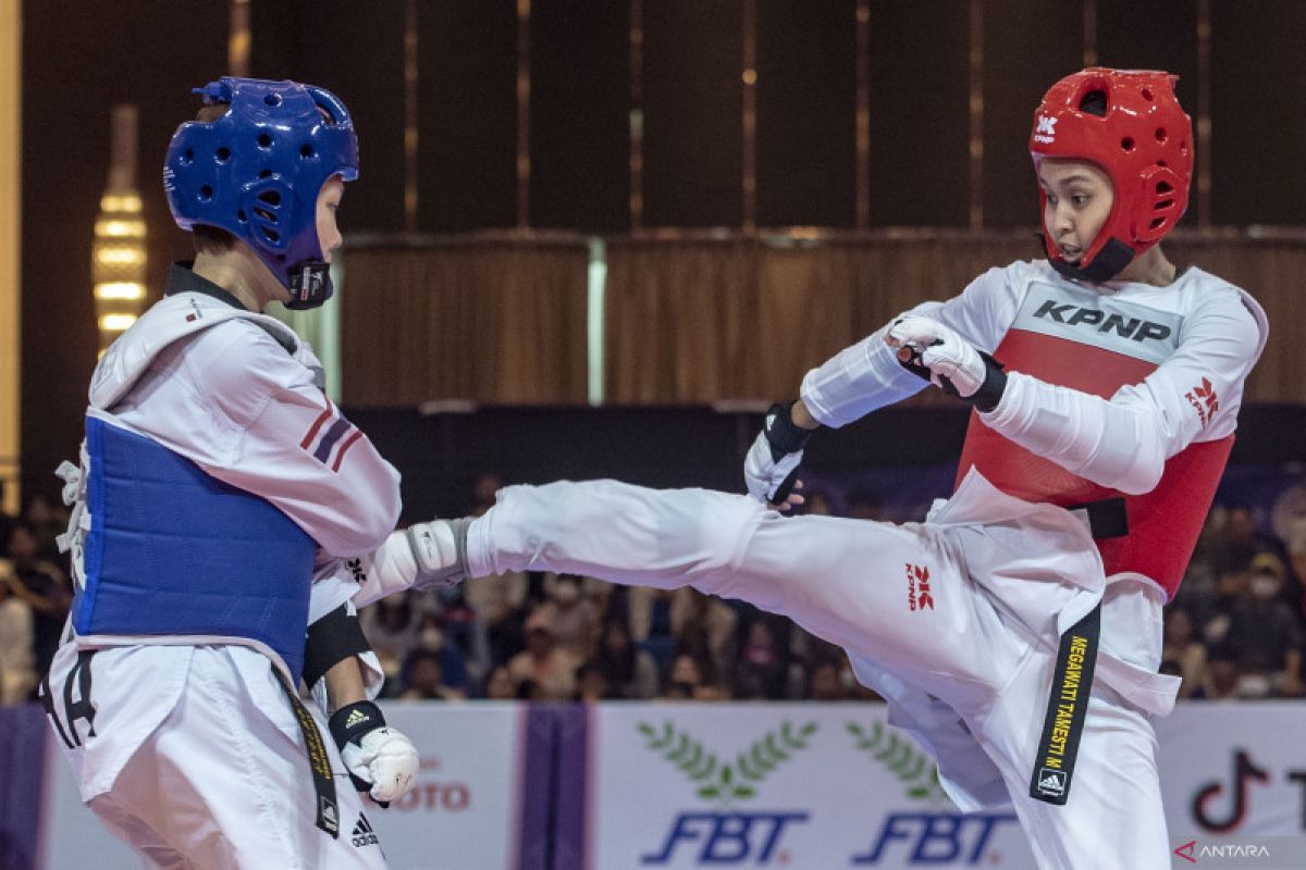 SEA Games 2023 - Megawati penyelamat taekwondo Indonesia