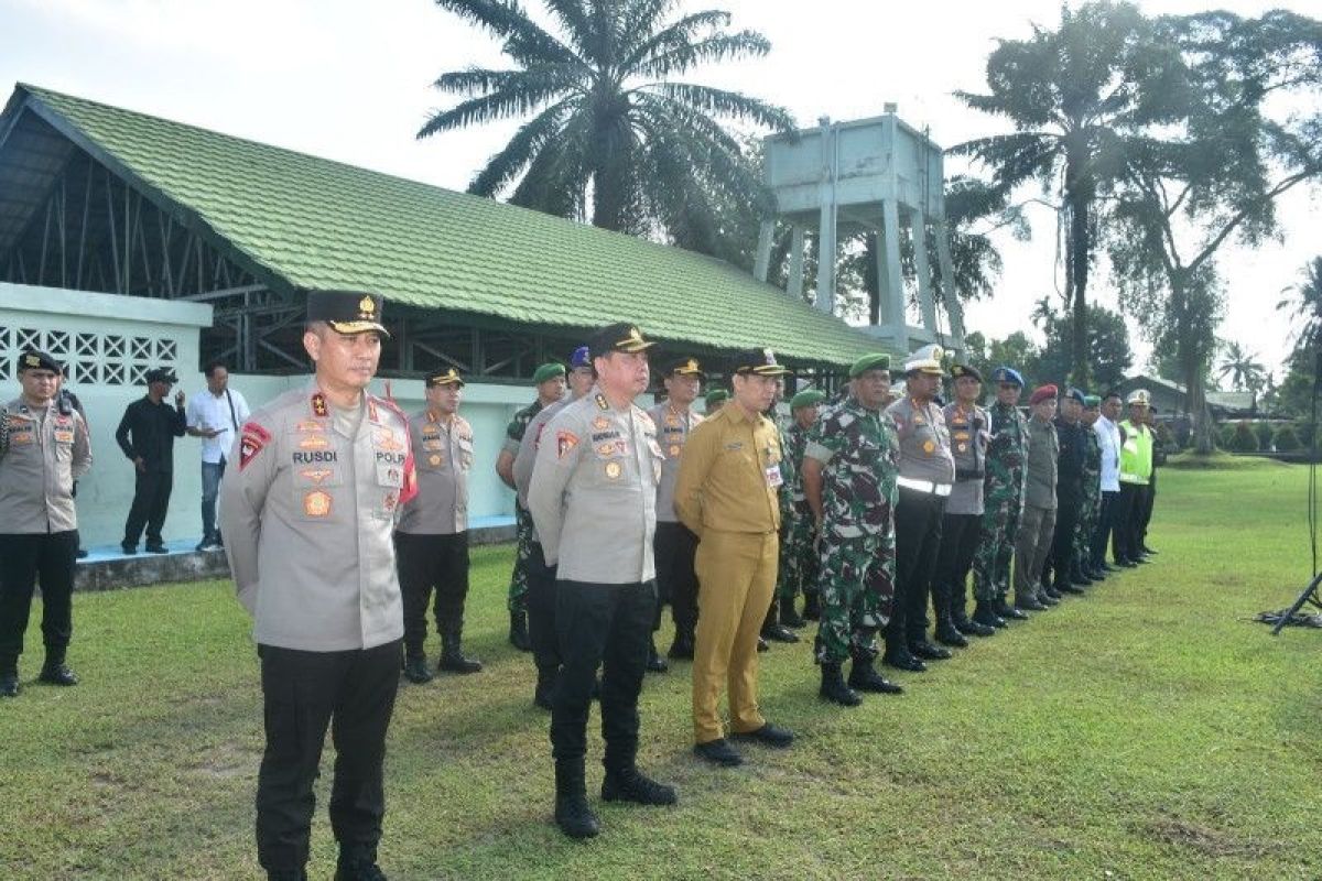 Polda Jambi turunkan 600 personel pengamanan kunjungan kerja Presiden Jokowi