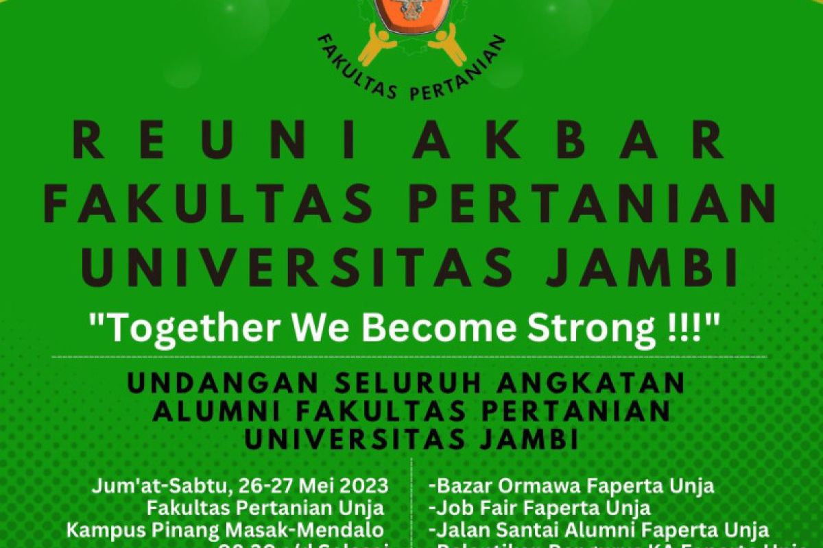 IKA Faperta Unja gelar job fair buka 1.000 lowongan kerja di Jambi