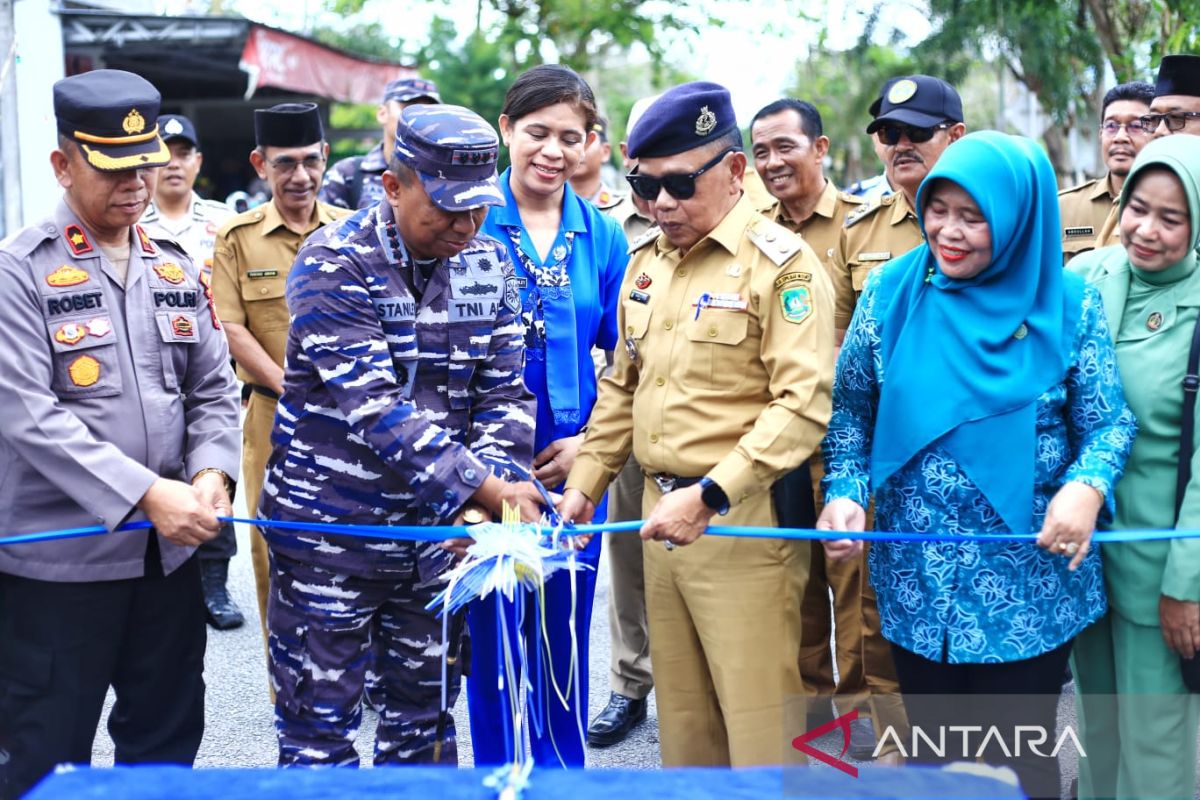 Kampung Bahari Nusantara di Meranti diresmikan