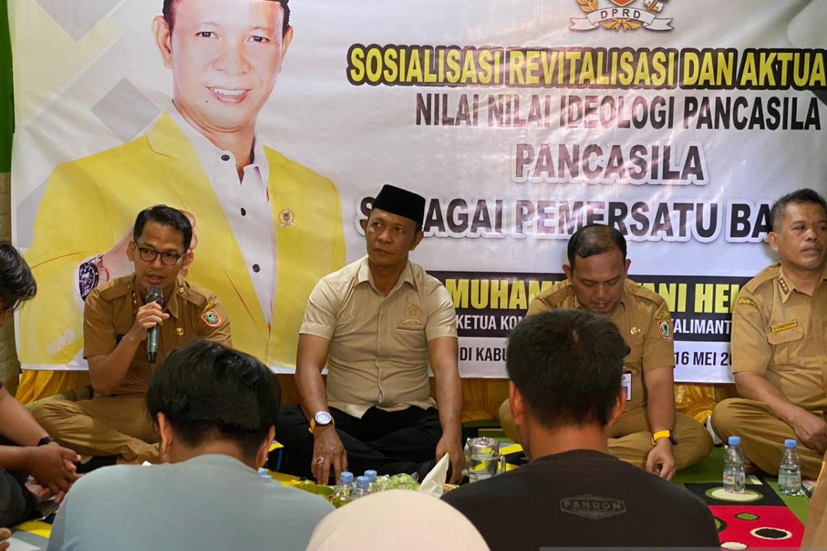 Anggota DPRD Kalsel Paman Yani: Pancasila cegah radikalisme dan konflik