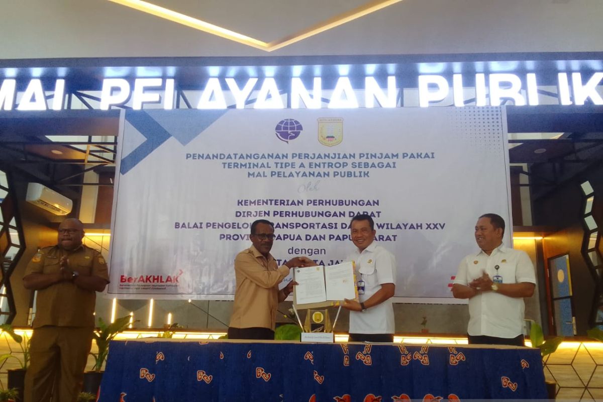 Kemenhub-Pemkot Jayapura kerja sama pinjam pakai terminal Entrop