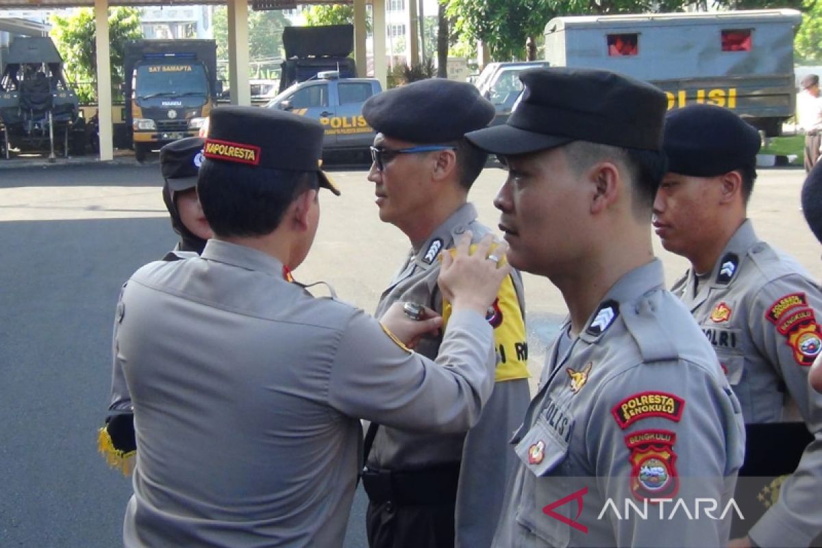Kapolresta Bengkulu resmikan 301 personel jadi polisi rukun warga