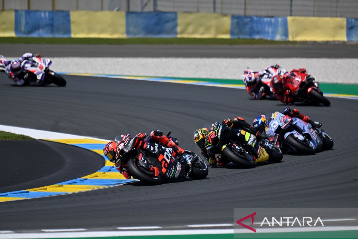 MotoGP - Apa penyebab Vinales crash dengan Bagnaia di Prancis, simak penjelasannya