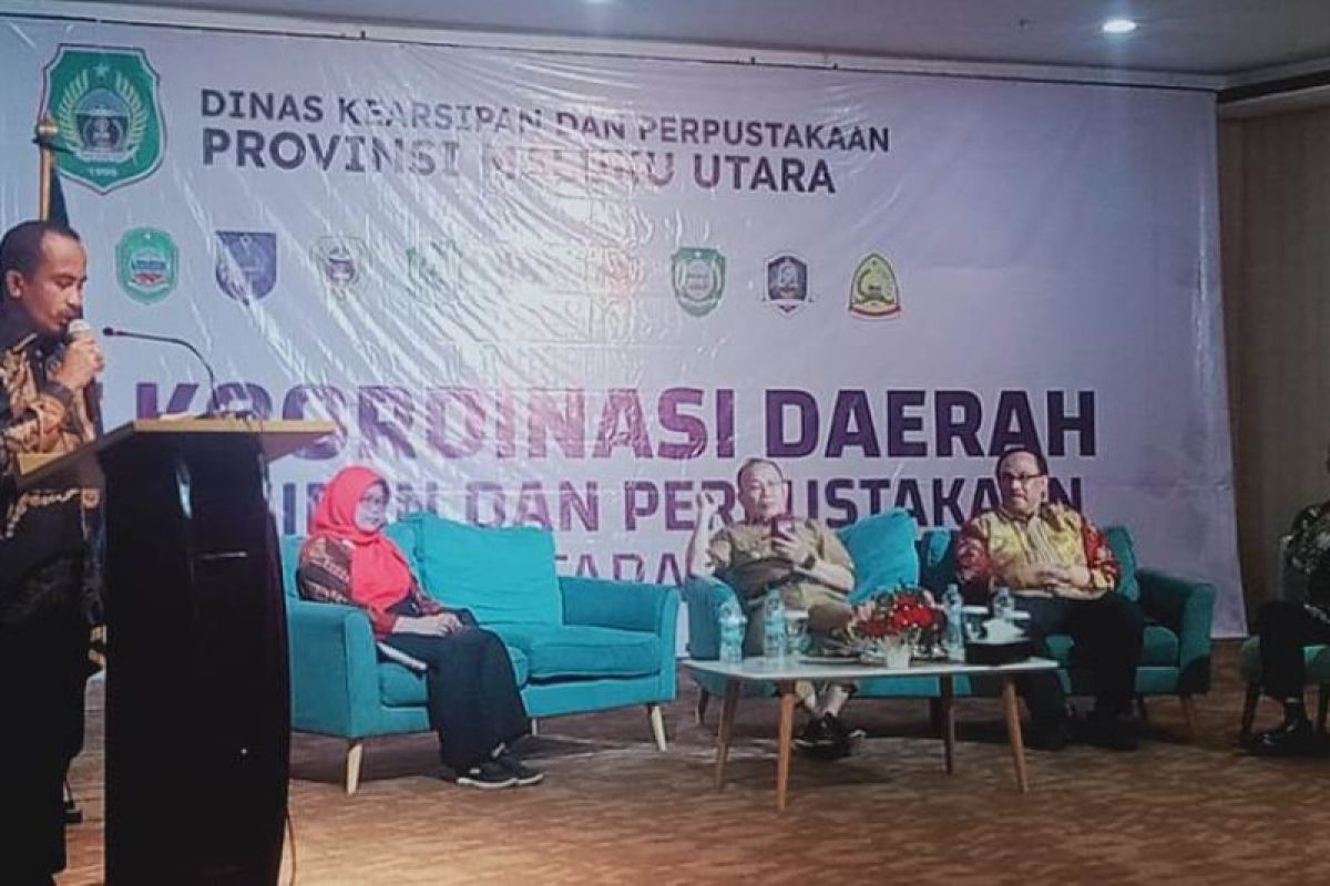 Rakorda Dinas Perpustakaan Malut wujudkan literasi dan tertib arsip