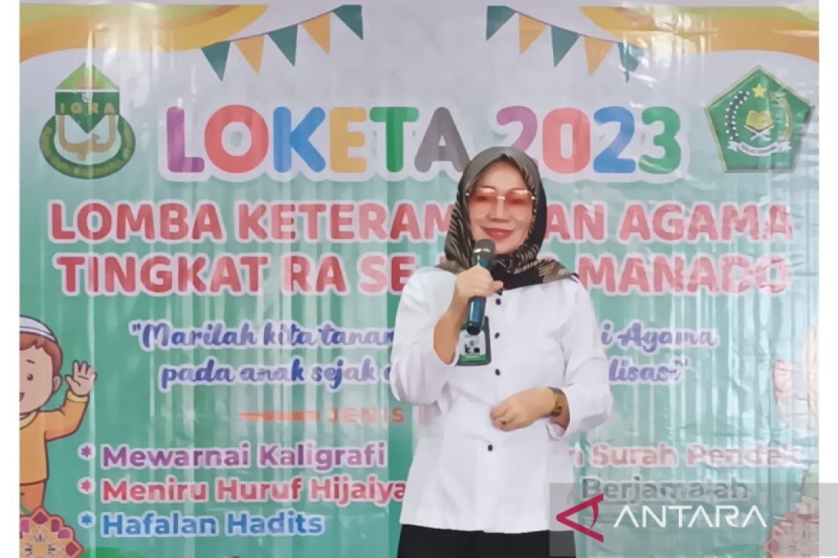 Kemenag Manado tanamkan nilai agama anak usia dini lewat program Loketa