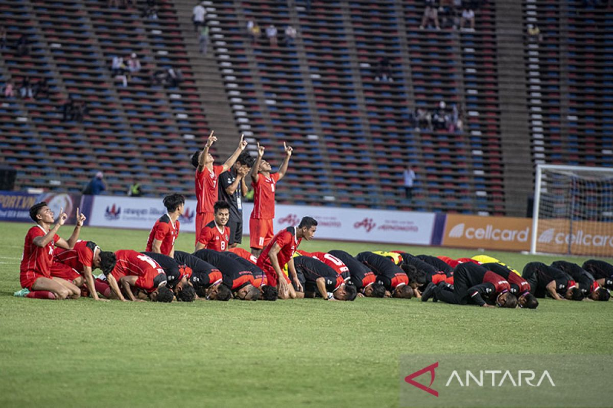 Vietnam raih perunggu sepak bola SEA Games 2023 setelah menang 3-1 dari Myanmar