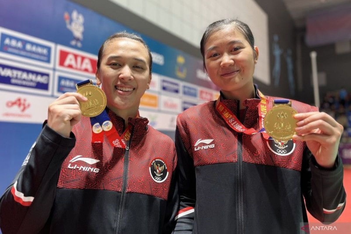 Pasangan ganda putri Tiwi/Ana menangkan "All Indonesian Final" atas Meilysa/Rachel