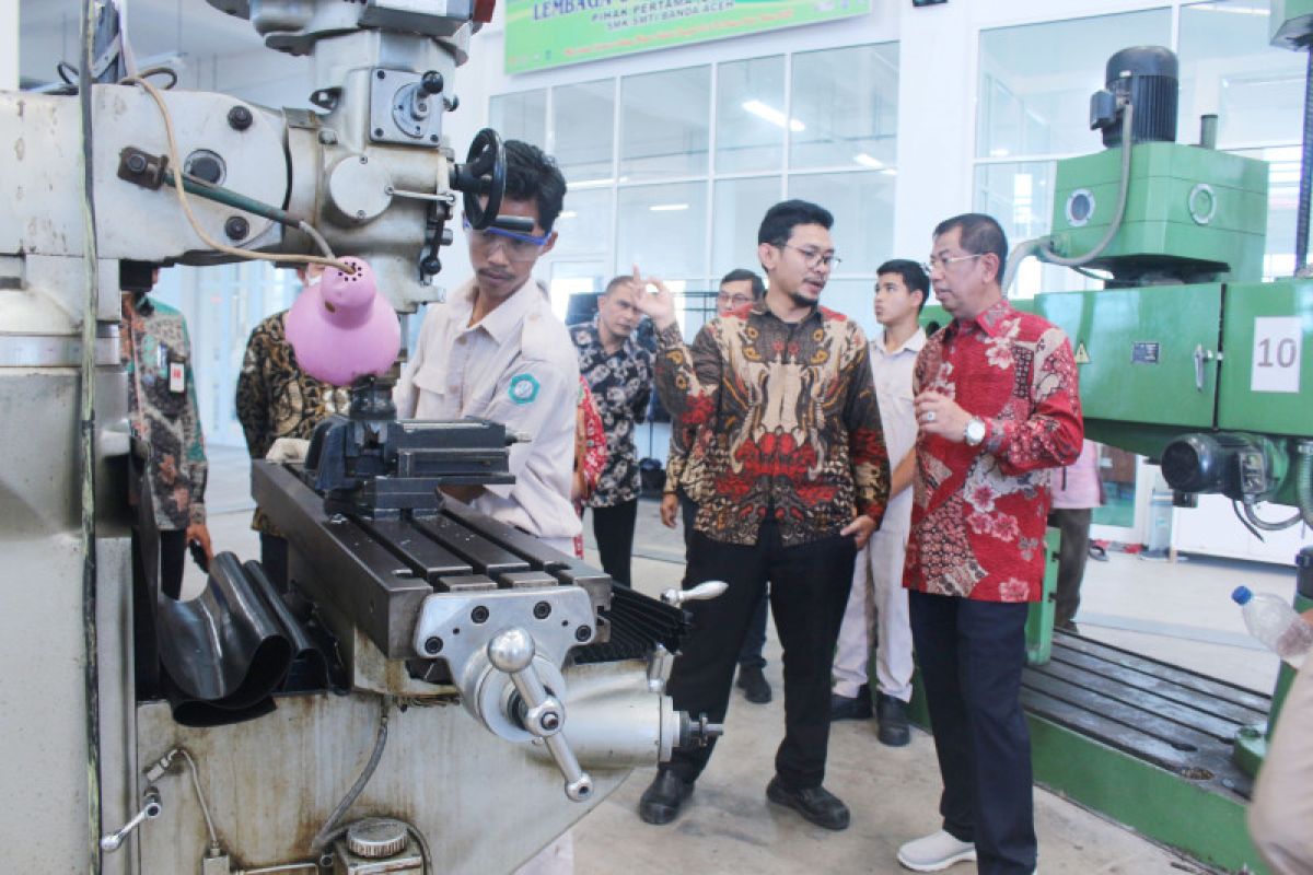 Kemenperin sebut SMK-SMTI Banda Aceh jadi pusat inovasi produk sawit