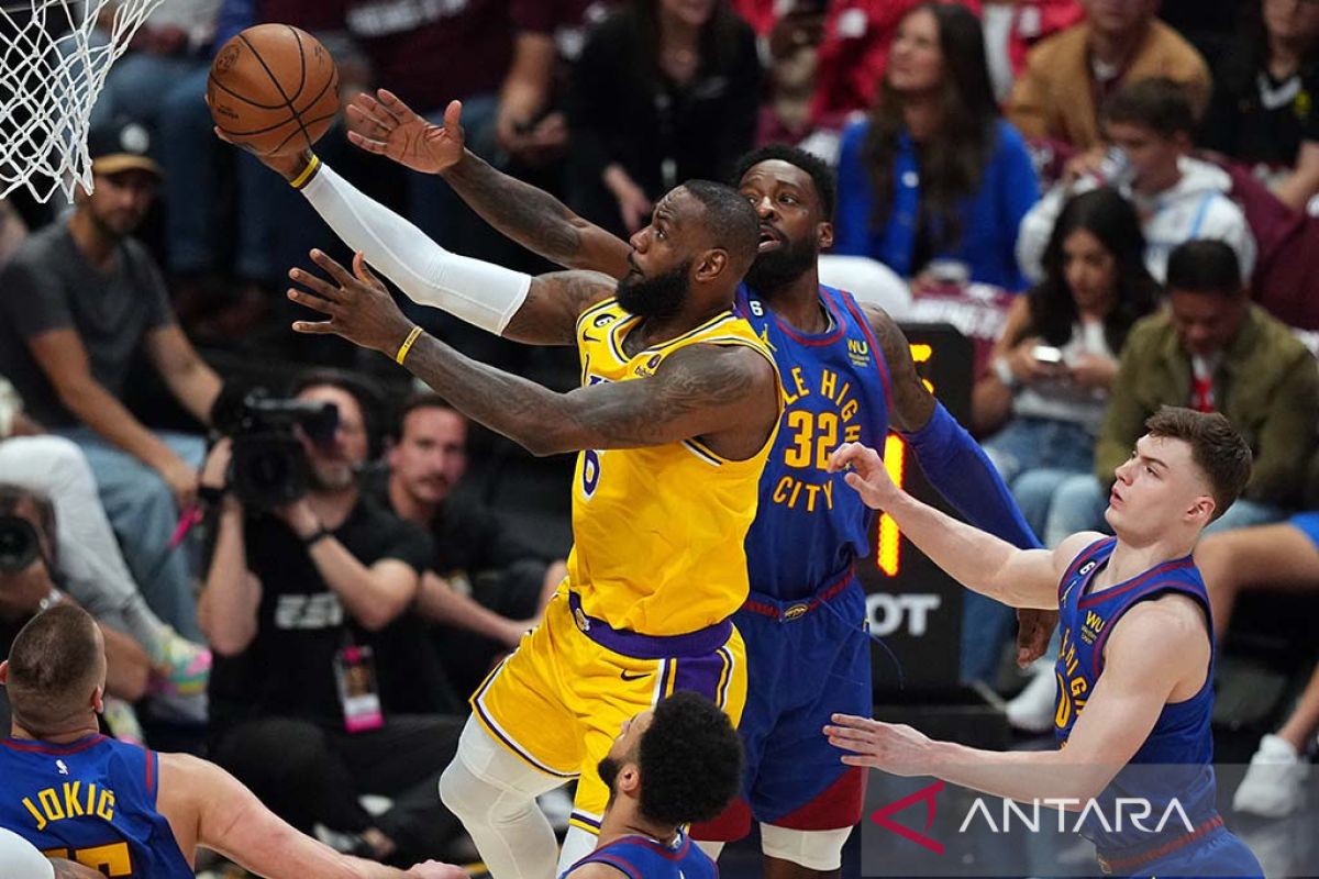 NBA: Triple-double Jokic hantui Lakers di Final Wilayah Barat