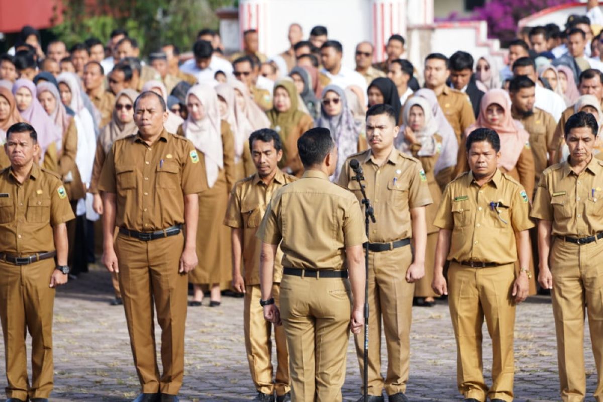 ASN lingkup Pemerintah Kabupaten Solok gelar apel pagi