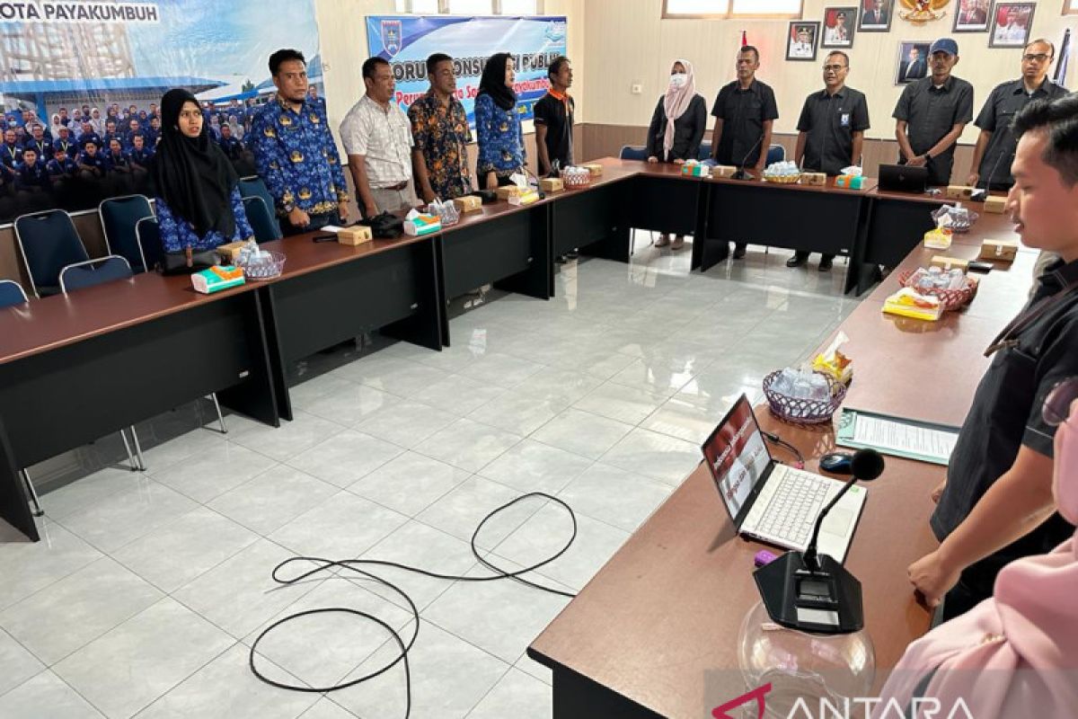 PAM Tirta Sago Payakumbuh gelar Forum Konsultasi Publik