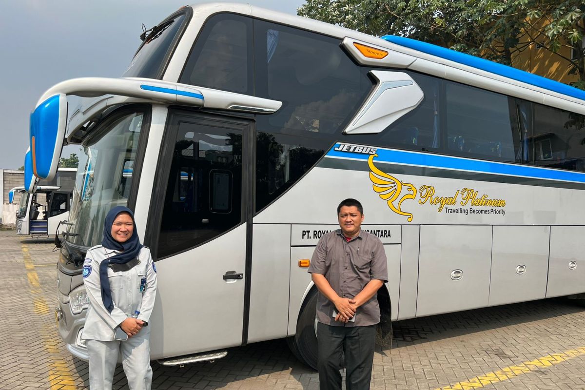 Jasa Raharja Perwakilan Tangerang Kunjungi Perusahaan Bis di wilayah Serpong