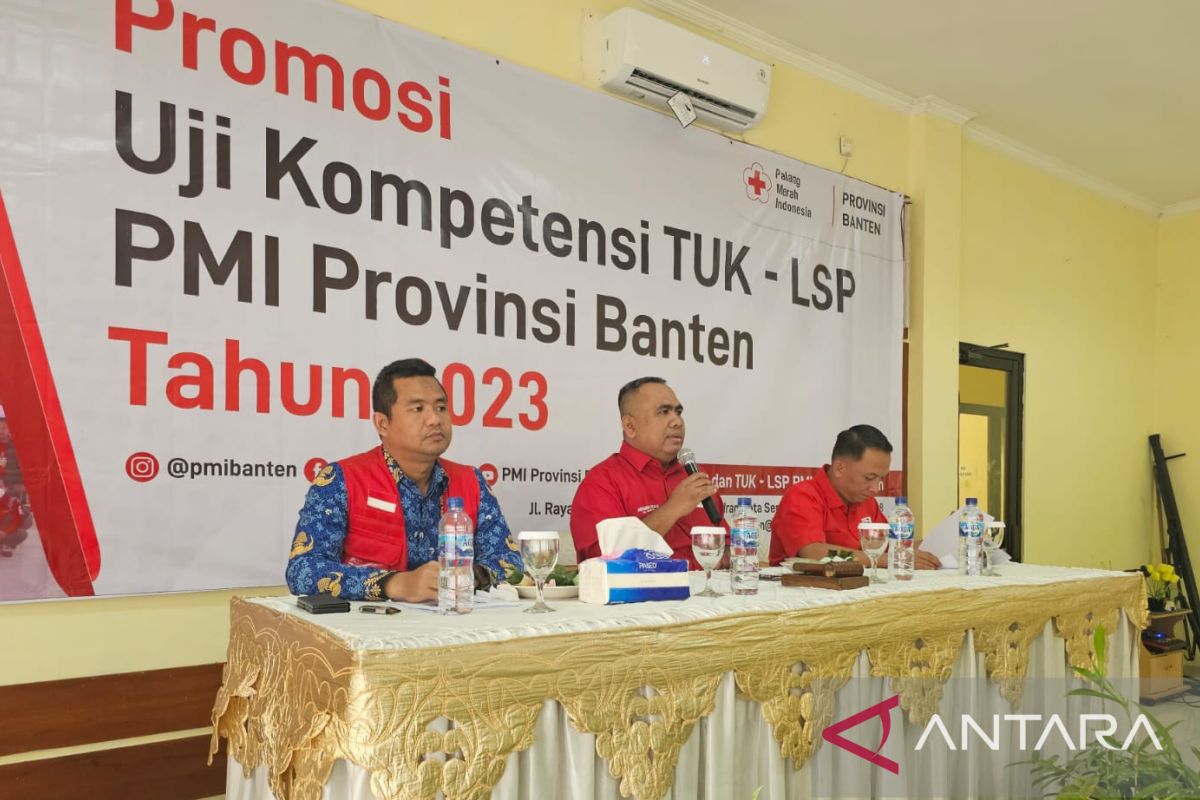 PMI Banten Sertifikasi Markas dan UDD se-Banten