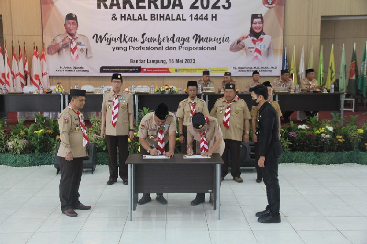 Itera dan Kwarda Pramuka Lampung kerja sama peningkatan kualitas pendidikan