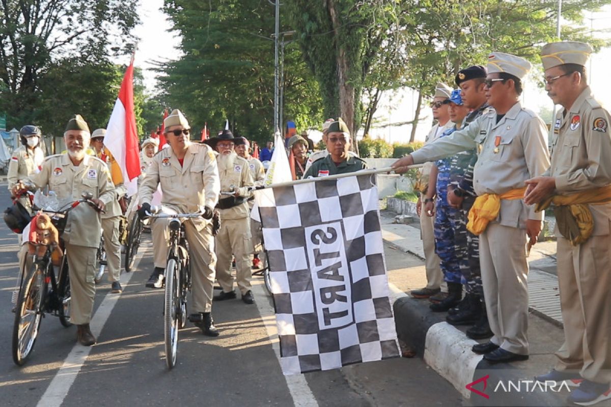 Paman Birin umrahkan empat Onthelis pada HUT ke 74 Tentara ALRI Kalimantan