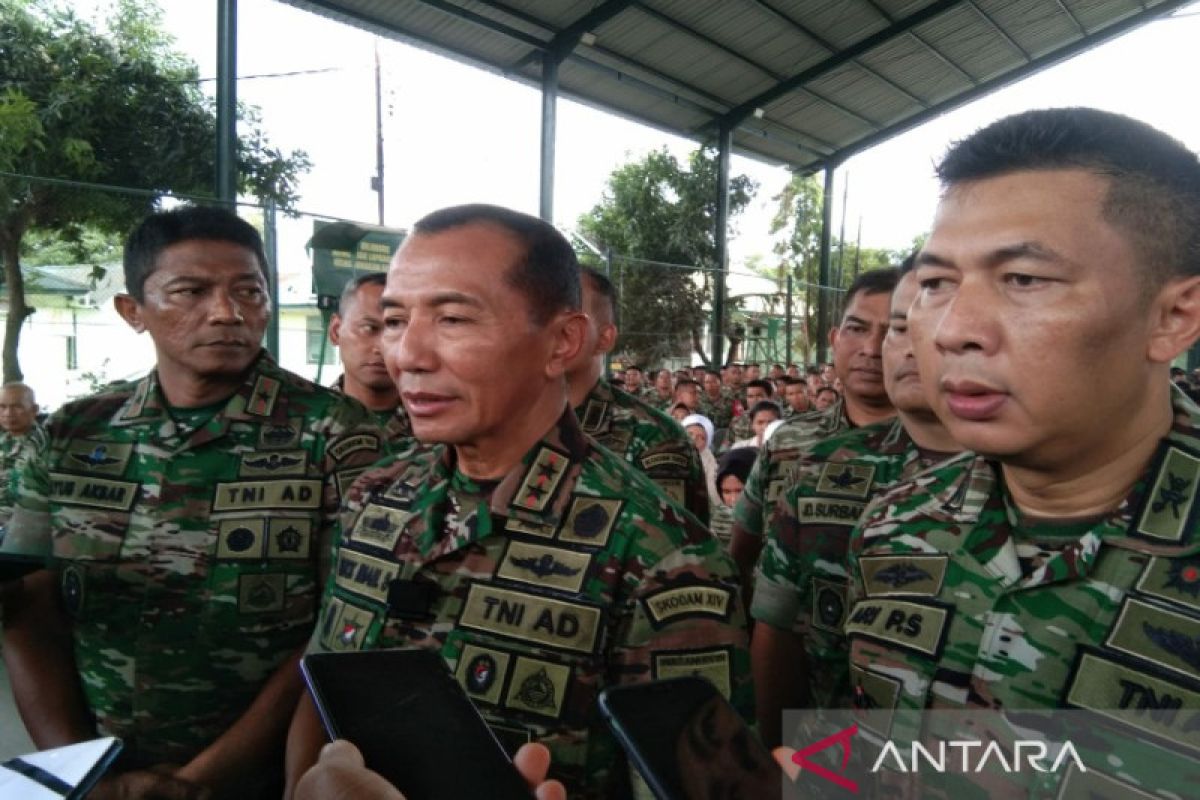 Pangdam minta TNI AD di Sultra selalu jaga kekompakan