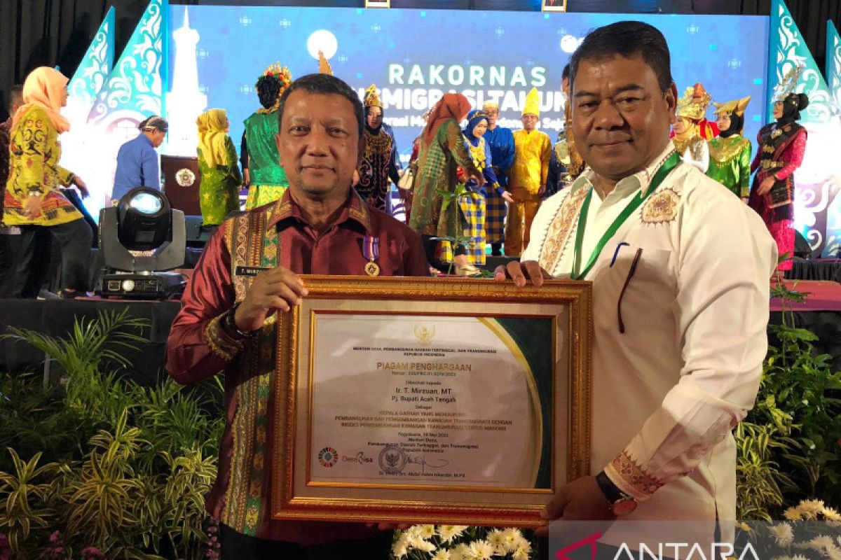 Aceh Tengah terima penghargaan dari Kementerian Desa